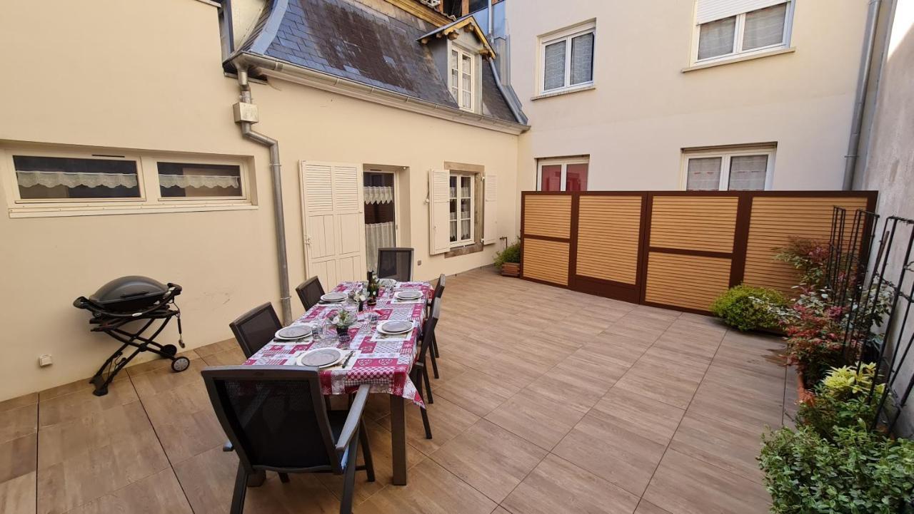 Appartement Avec Terrasse "Musslin" กอลมาร์ ภายนอก รูปภาพ